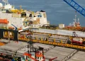 Seminole en acción: así es el buque que está construyendo el ducto submarino del VMOS